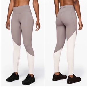 Lululemon Speed Wunder Pant Half Moon/Light Chrome